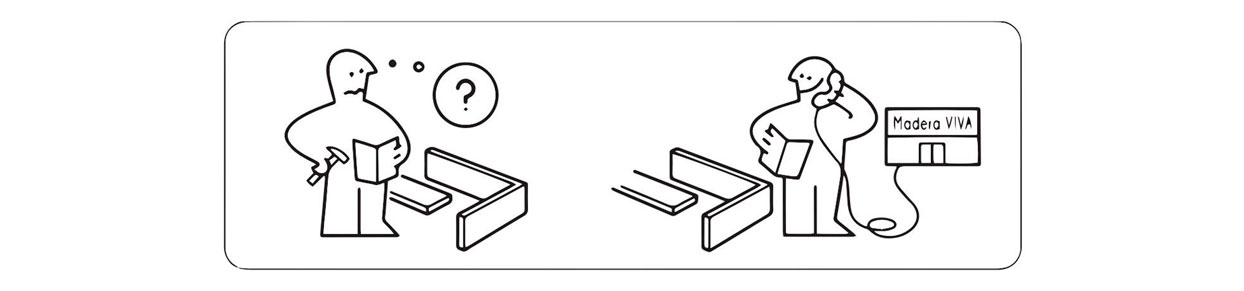 Instrucciones armado cama madera viva