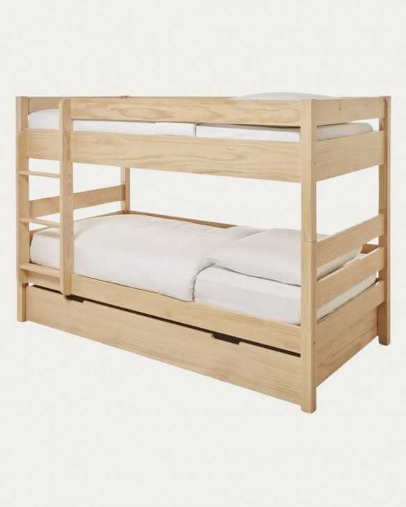 Litera con cama nido