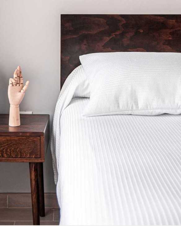 Colchas waffle México