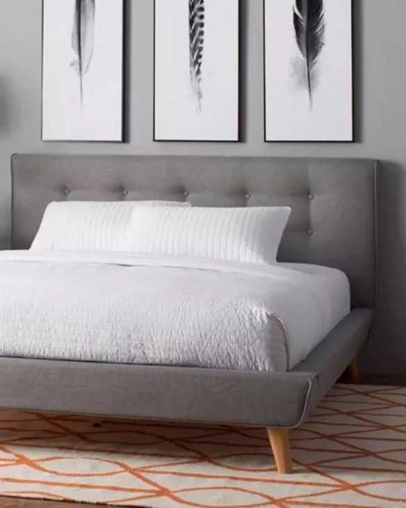 Cama diseño tapizada