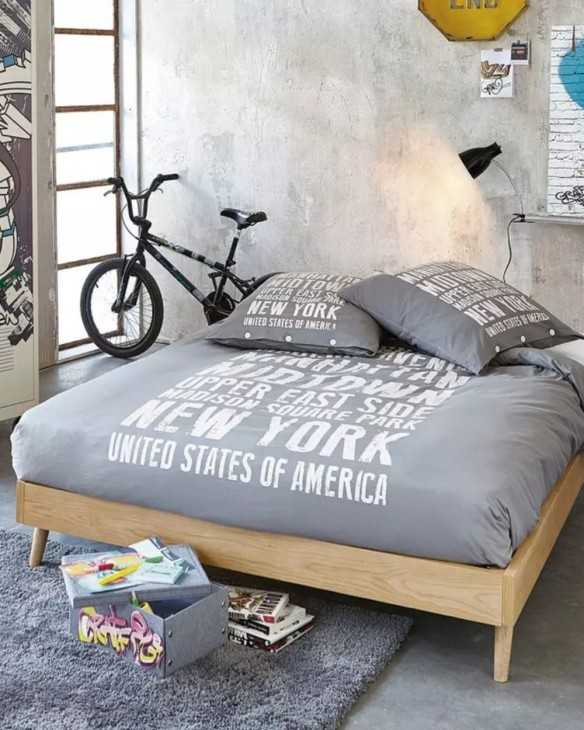 Cama modelo Santander individual de Madera VIVA