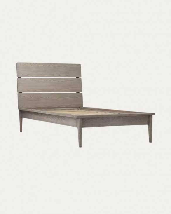 Cama de madera gris modelo Victoria