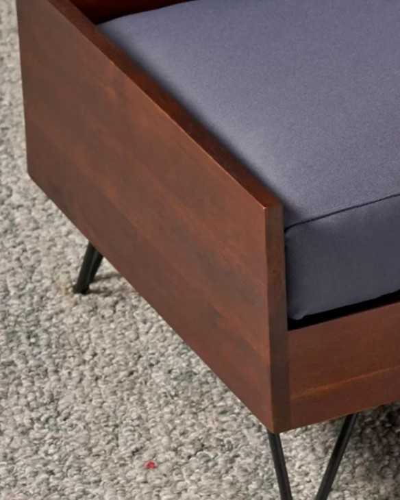 Detalle cama para mascotas modelo Coco