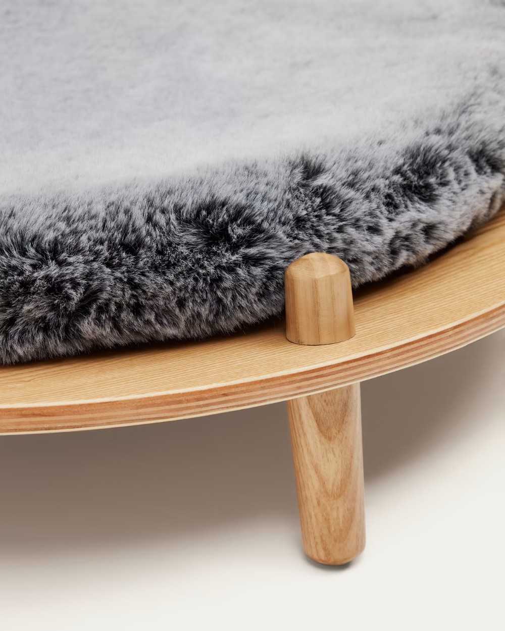 Cama madera para mascota