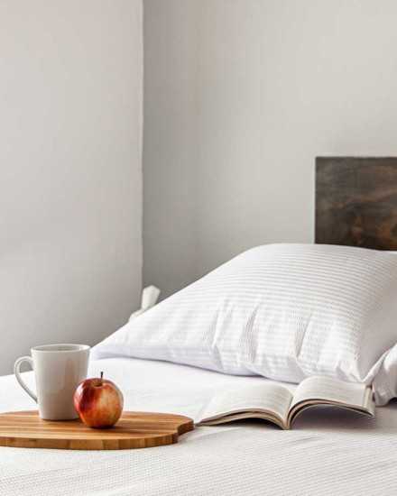 Decoración habitación Sábana Waffle