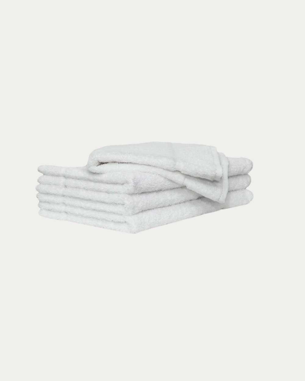 Tapete en toalla para baño Prime 100% algodón Blanco – Texdecor