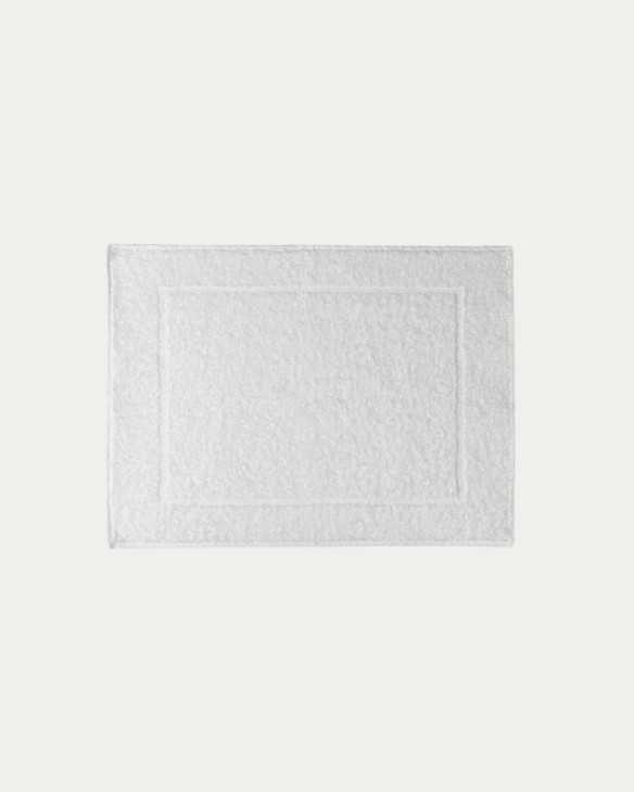 Tapete para el baño en color blanco