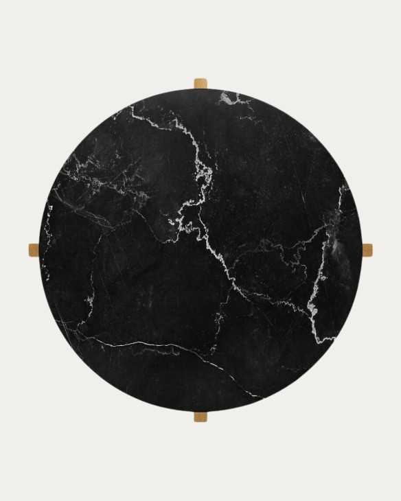 Cubierta circular de mármol mesa modelo Antílope