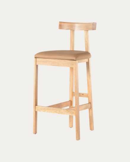 Taburete madera sólida de roble modelo Liezen