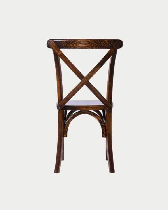 Vista posterior silla modelo Querétaro