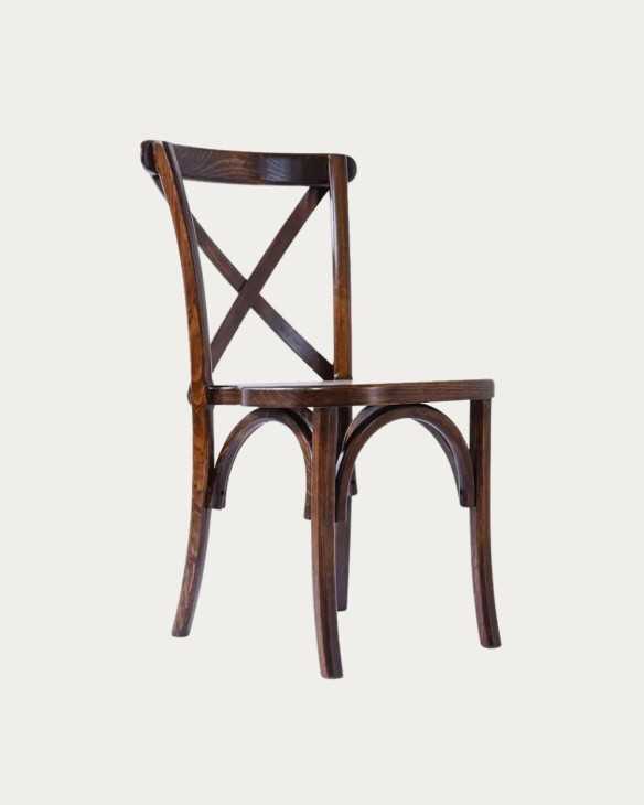 Silla de madera modelo Querétaro estilo retro