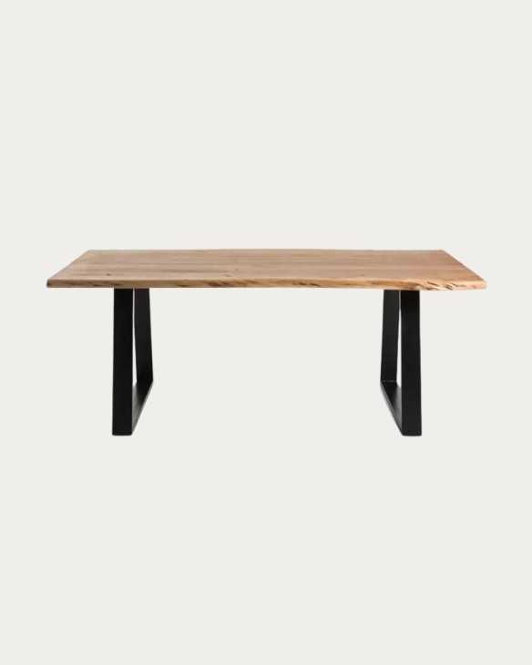 Mesas de madera sólida de parota