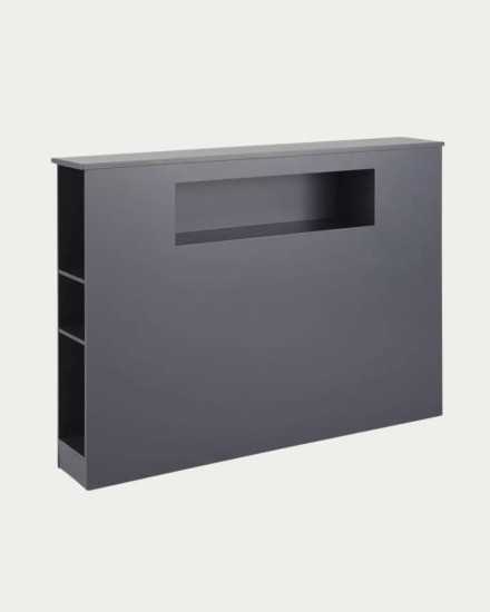 Cabecera librero negro