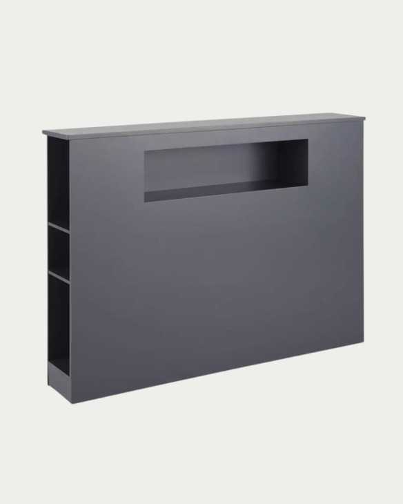 Cabecera librero negro