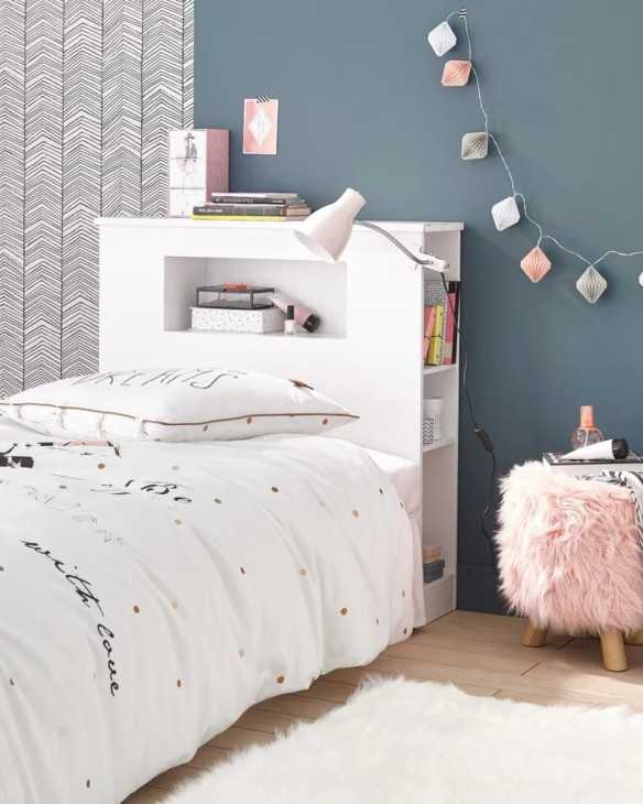 Cabecera modelo Pisa color blanco de madera