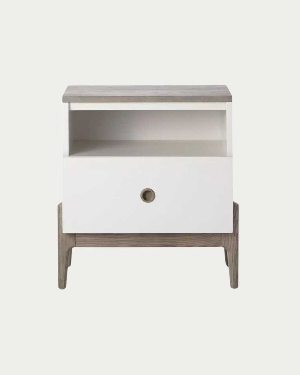 Mesa de noche con cajón para niños