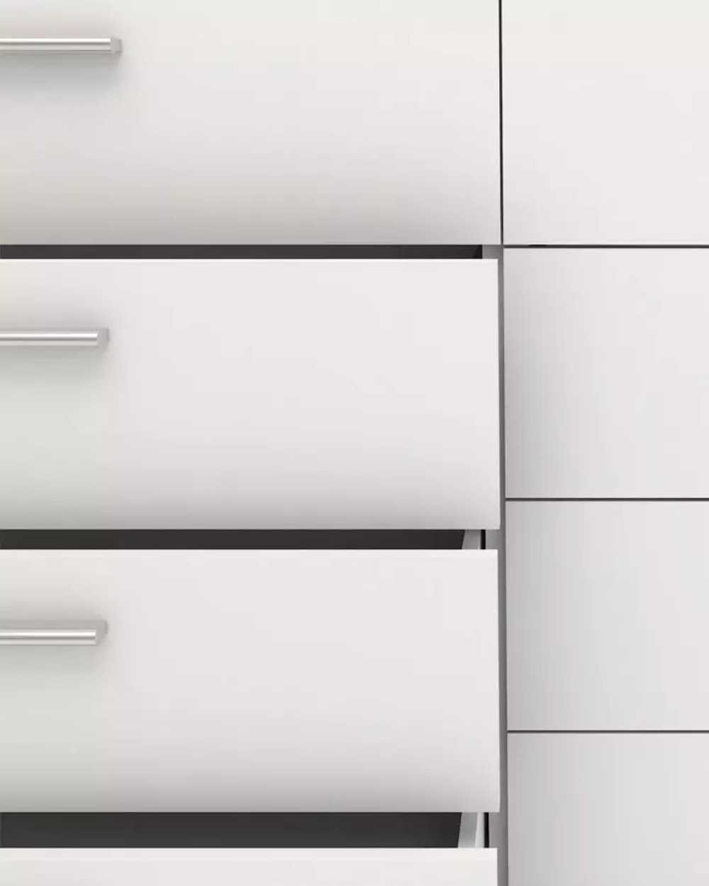 Cómoda de diseño con 8 cajones