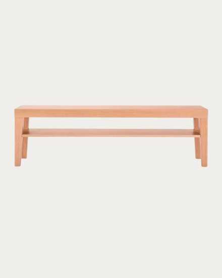 Banco fabricado con madera de rosa morada modelo Filadelfia 2