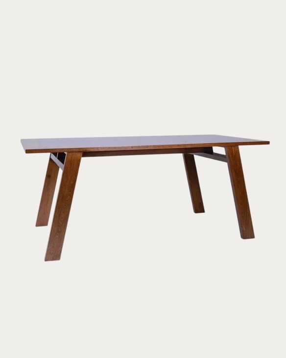 Mesa modelo Granada fabricada con madera de parota terminado natural