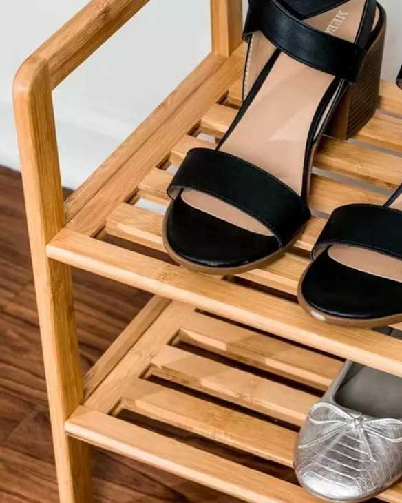 Detalle mueble zapatero Gandía
