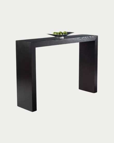 Consola de madera en forma de grapa modelo Menorca