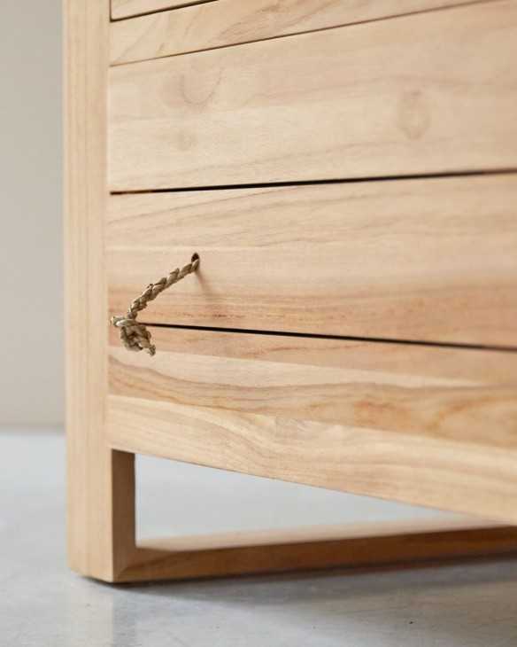 Cajonera de madera modelo Reno