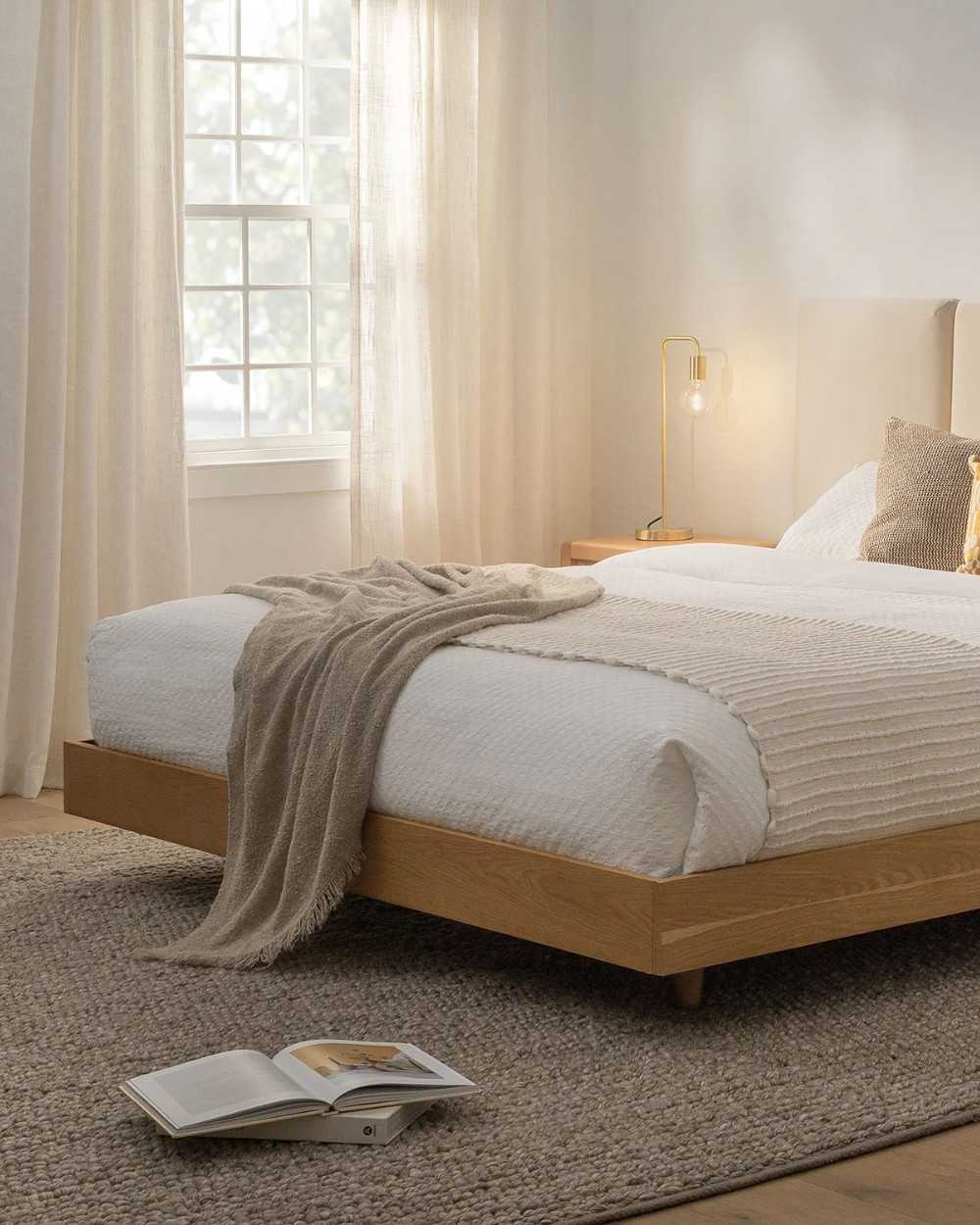 Cama flotante modelo Toronto de Madera VIVA