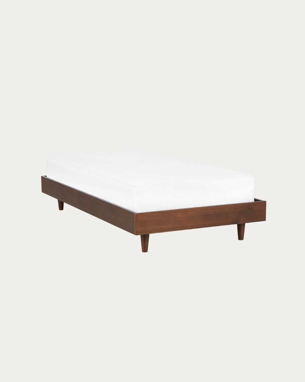 Cama modelo Toronto color nogal claro