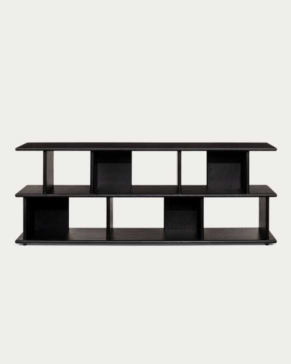 Frente mueble TV Alicante negro